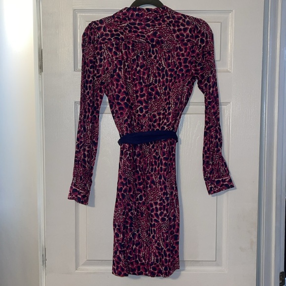 Lilly Pulitzer | Animal Print Shirt Dress | Size 2 - Picture 5 of 5